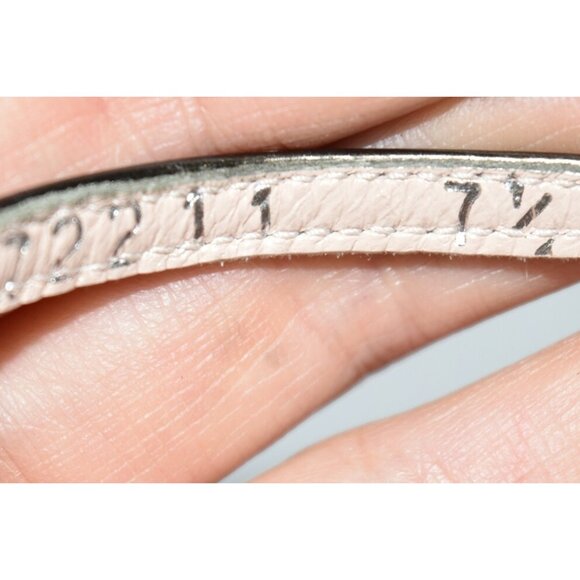 $500 Stuart Weitzman Nudistsong Ankle Strap Sandal Shoe PEWTER BRONZE 7.5 (Z1) - Picture 7 of 7